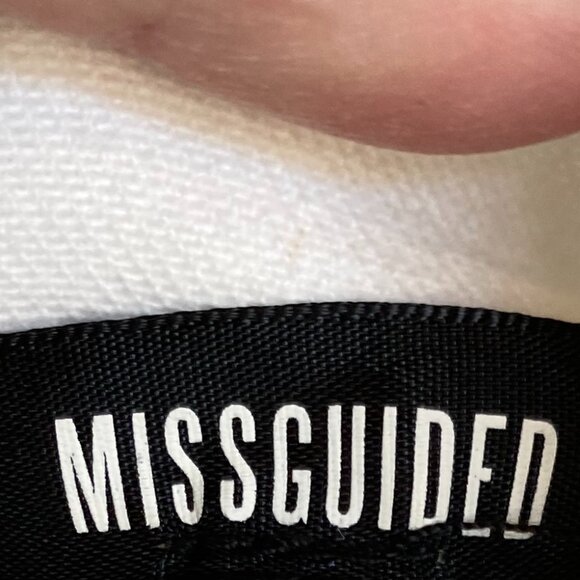 Women's White Cotton Jean Jacket Never Worn - Picture 8 of 8